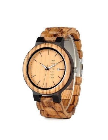 Montre en bois homme - Weekly de France