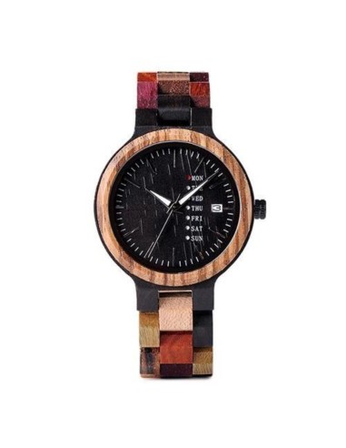 Montre en bois femme - Fruit des bois à prix réduit toute l'année