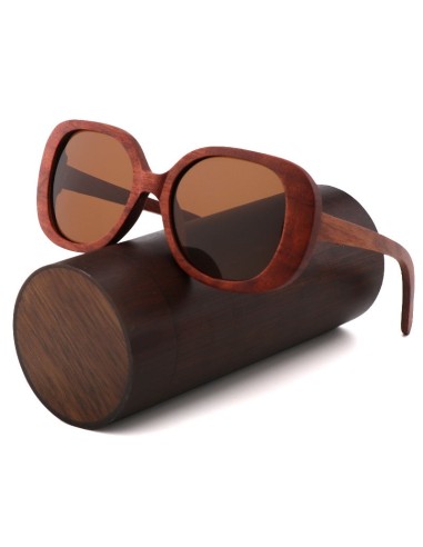 Lunettes de Soleil en Bois - Retro Chic Voir les baskets