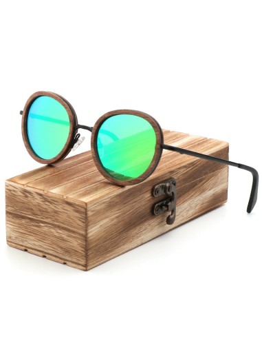 Lunettes de Soleil en Bois - Luxury basket pas cher