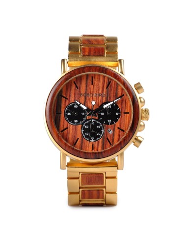 Montre en Bois homme - Fusion Wood de votre